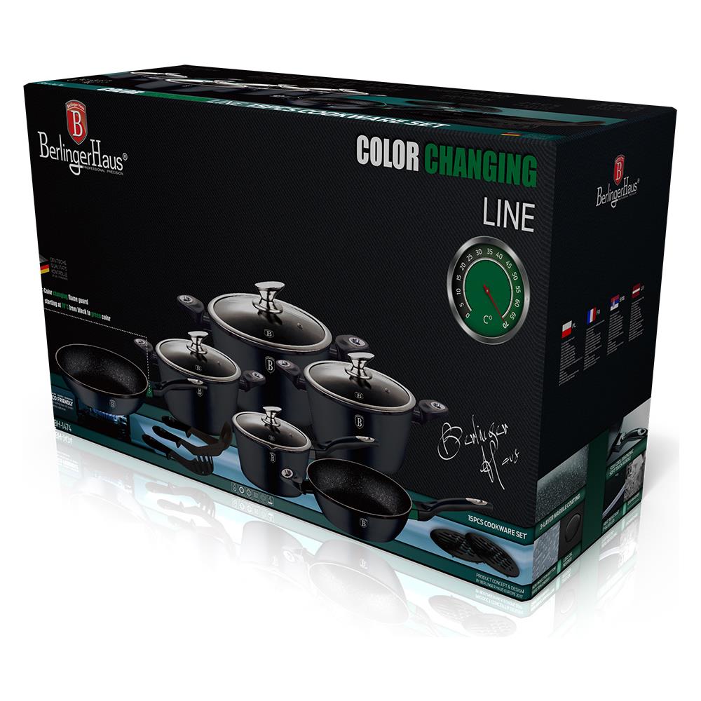 Berlingerhaus Bh-1474 Set Di Vasi In Granito - Foto 2