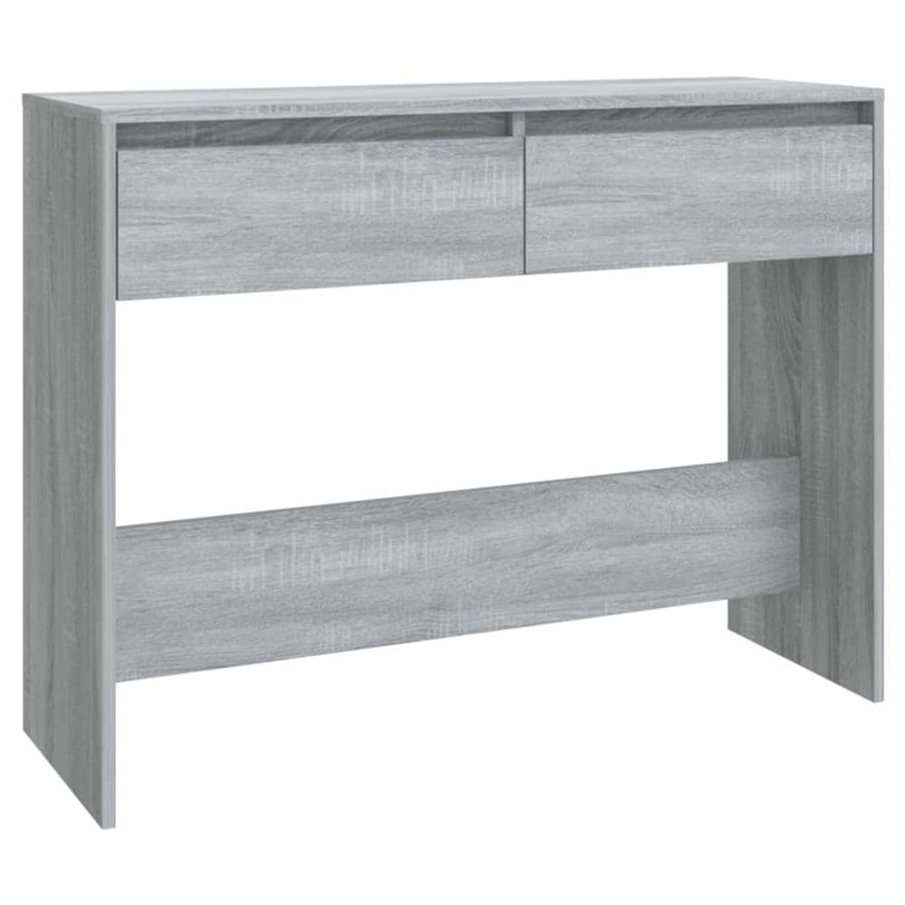 Tavolo Consolle Grigio Sonoma 100x35x76,5 cm in Truciolato - Foto 2
