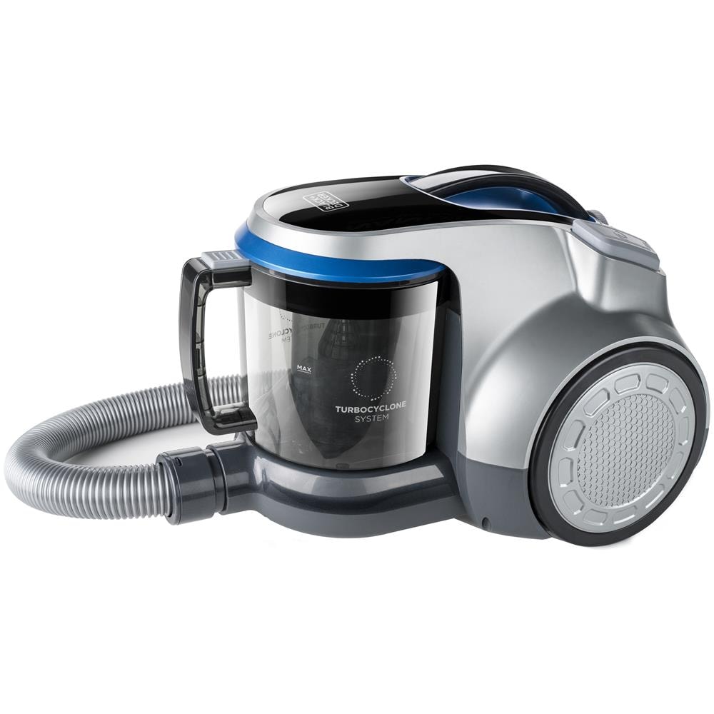 Aspirapolvere Black E Decker Bxvml700e A Traino A Cilindro Senza Sacchetto 700 W Grigio Blu - Foto 1