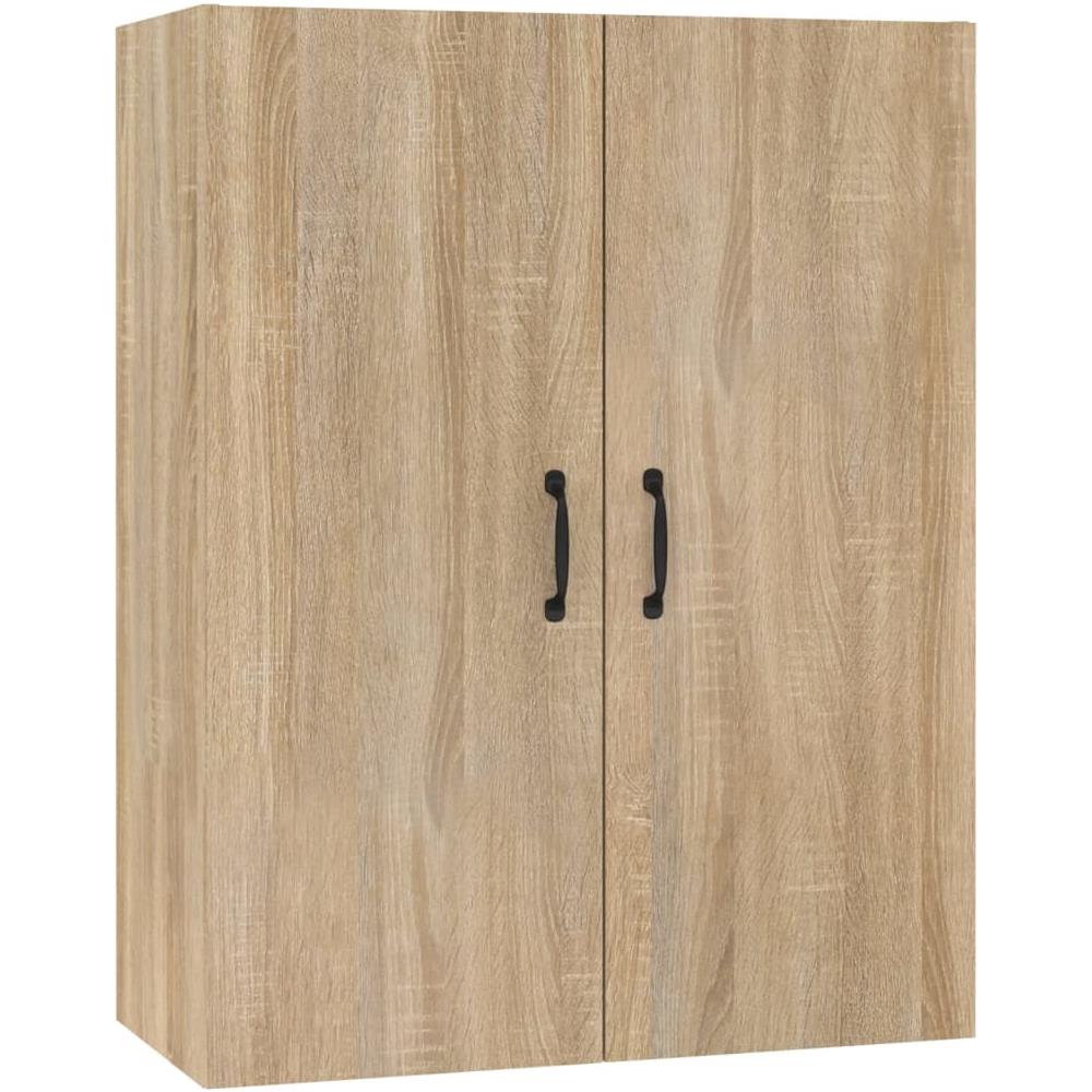 Mobile Pensile Rovere Sonoma 69,5x34x90 Cm In Legno Multistrato - Foto 2
