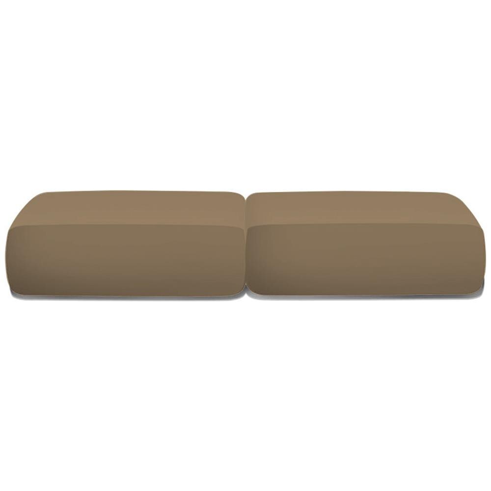 Copriseduta Per Divano Elasticizzato Antimacchia Genius In Tinta Unita Coppia 1 Posto Tortora 1019 - Foto 1