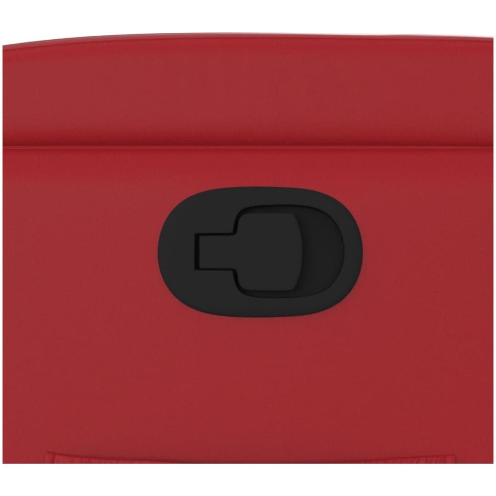 Poltrona Reclinabile Rossa In Similpelle - Foto 8