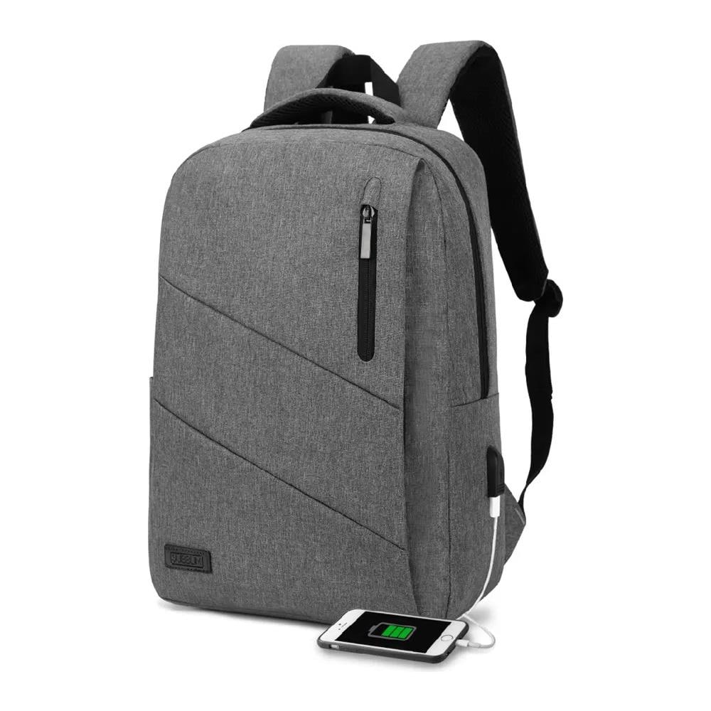 City Backpack 39,6 cm (15.6") Zaino Grigio - Foto 2