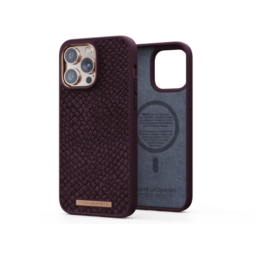 Salmon Leather Magsafe Case - iPhone 14 Pro Max - Rust - Foto 2