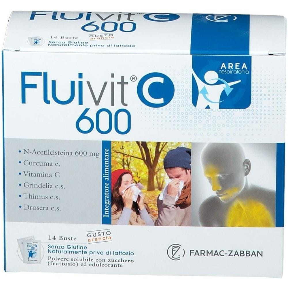 Fluivit C 600 14 Bustine - Foto 2