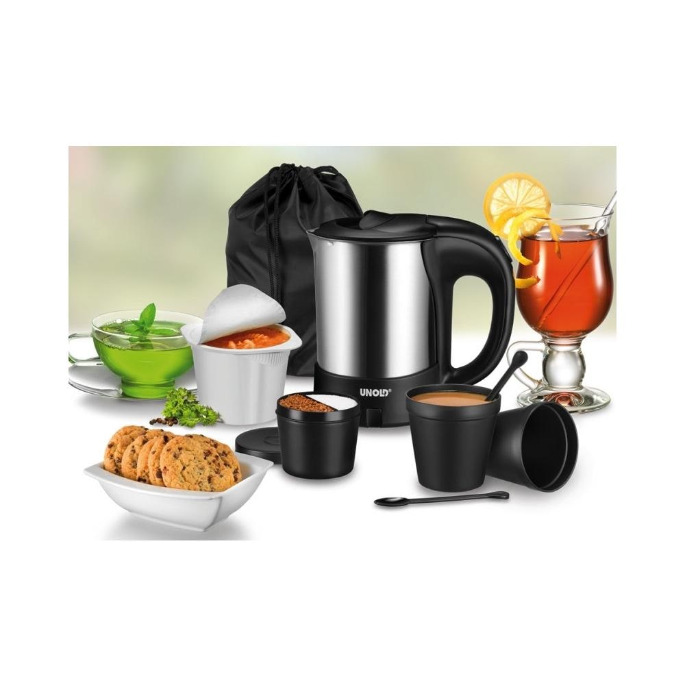 Bollitore Elettrico da Viaggio in Acciaio Inox Capacità 0.5 L - Foto 2