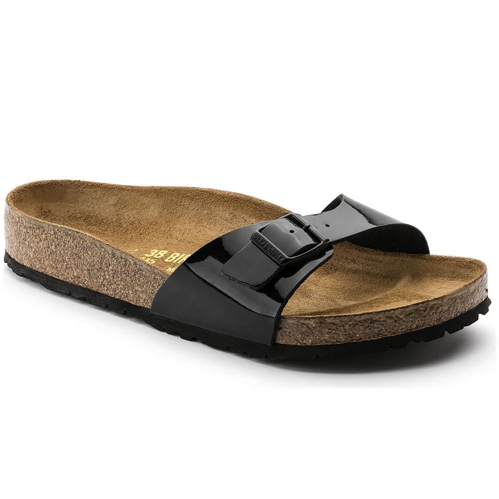 Madrid Schwarz Sandalo Donna - Calzata Stretta Eur 38 - Foto 4