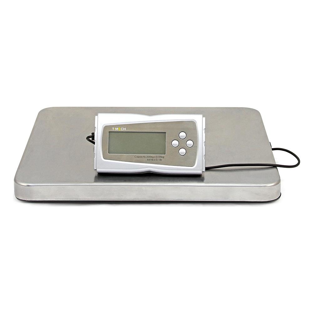 Bilancia Postale Elettrica 200kg In Acciaio 41cm X 36cm Per Pesare Propotti Postali, Pacchi E Scatole - Foto 1