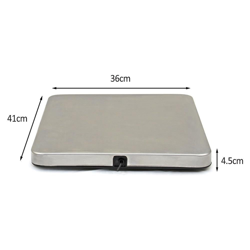 Bilancia Postale Elettrica 200kg In Acciaio 41cm X 36cm Per Pesare Propotti Postali, Pacchi E Scatole - Foto 8