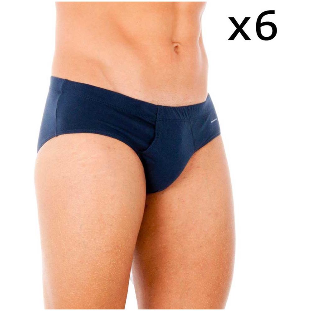 Intimo Abanderado 0527 Pack 6 Slips Abbigliamento Uomo 60 - Foto 1