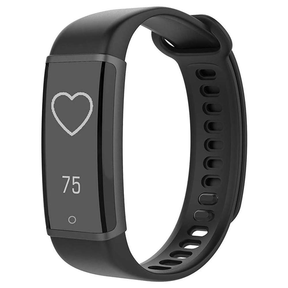 Activity Tracker HX03W Cardio Plus 0,96" Bluetooth con Monitoraggio Sonno e Frequenza Cardiaca Colore Nero - Foto 1