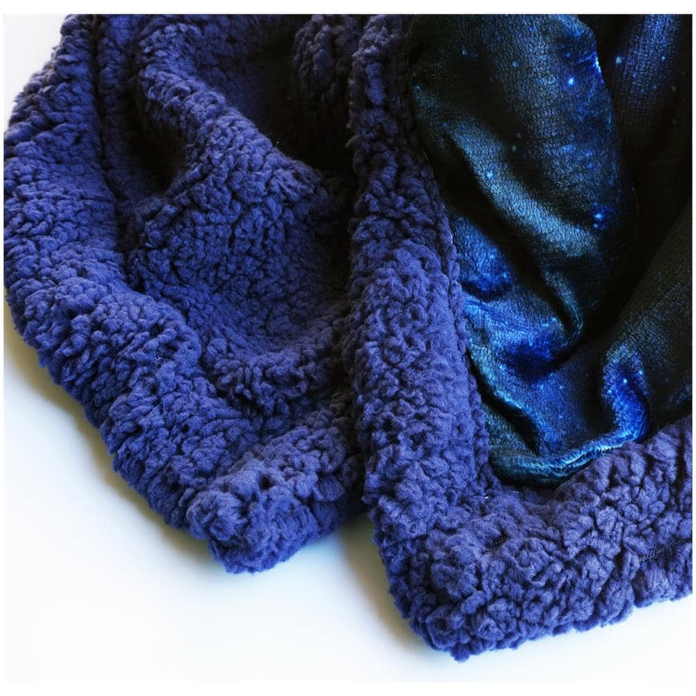 Serie Digital Coperta Plaid Di Pile Da Divano E Letto In Morbida E Calda Microfibra Con Stampa Digitale 130x160 Cm - Earth - Foto 2