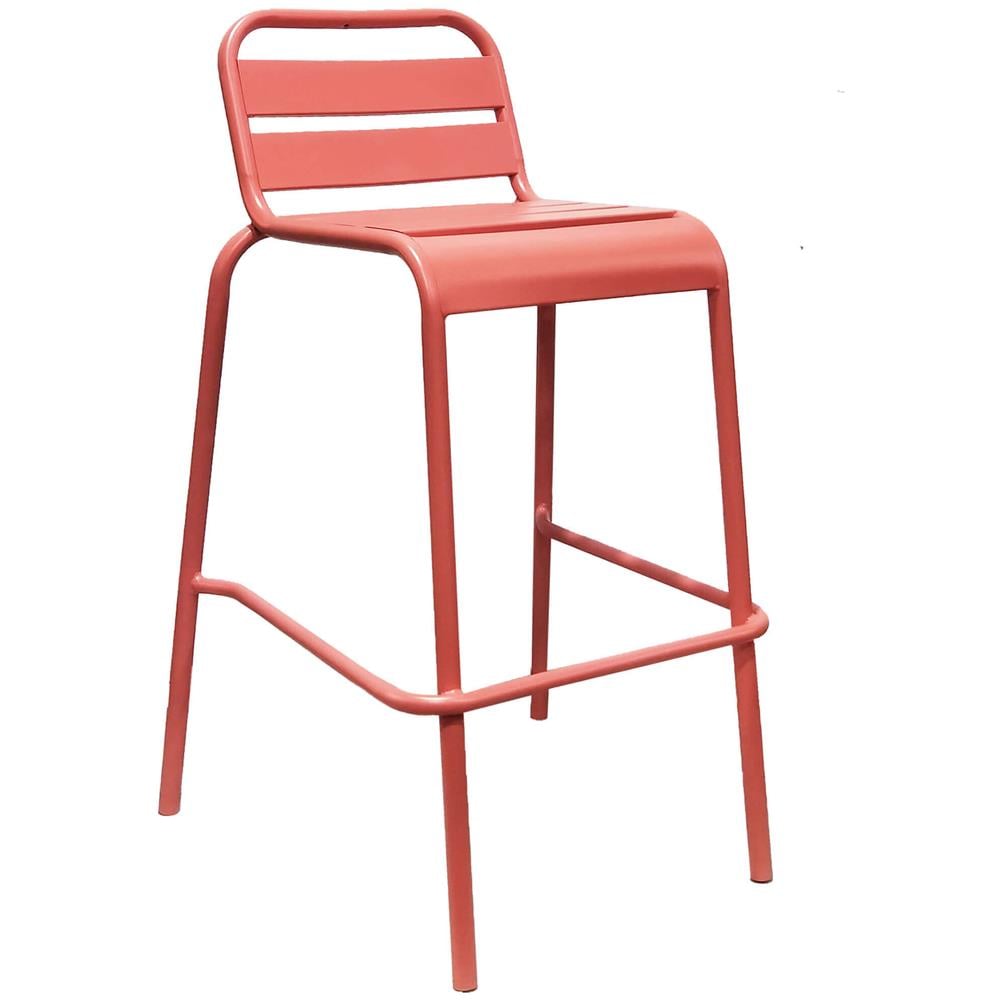 Opera - Sgabello Da Giardino Impilabile In Ferro - Foto 1