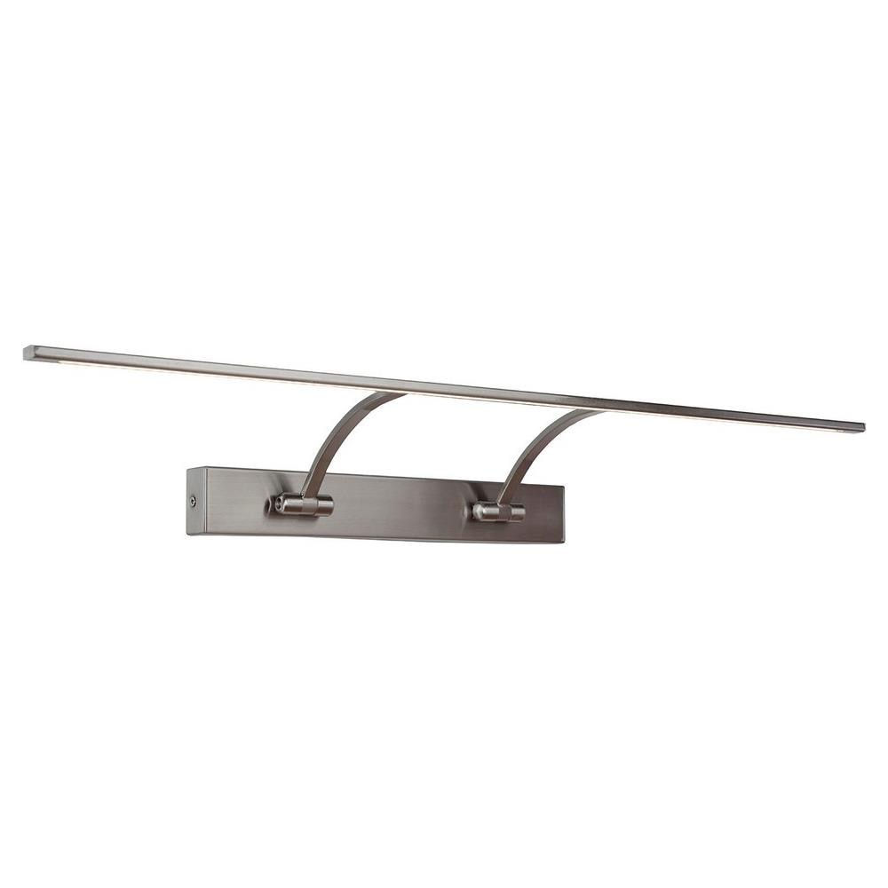 Applique A Led Moderna Nickel Satinato, Bianco Caldo 3000k 945lm - Foto 1