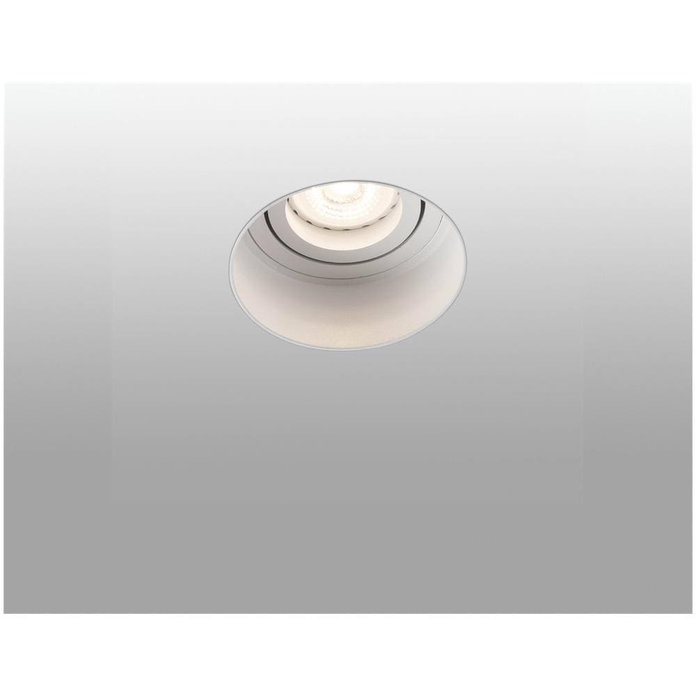 Downlight Da Incasso Rotondo Inclinabile Bianco Trimless, Gu10 - Foto 1
