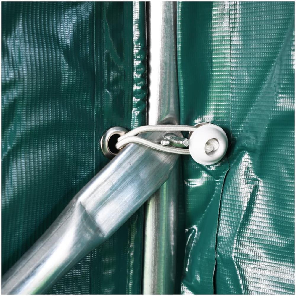 Tenda Garage in PVC 2,4x3,6 m Verde - Foto 2