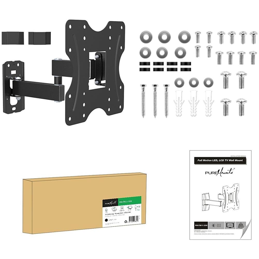 PM-FM11-200 42" Nero supporto da parete per tv a schermo piatto - Foto 2