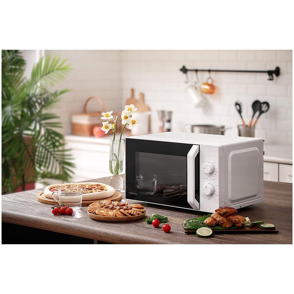 Forno Microonde con Grill MW2-MG20PWH Capacità 20 Litri Potenza 800 Watt Colore Bianco - Foto 2