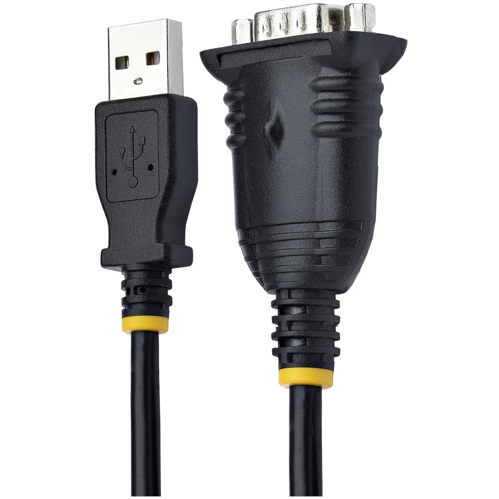 Cavo Adattatore USB a Seriale 1 m - Convertitore da USB a Seriale con Porta COM, Cavo USB Seriale RS232/DB9 Maschio con Chipset Prolific IC per PLC /Stampanti /Scanner - Windows e Mac - Foto 2