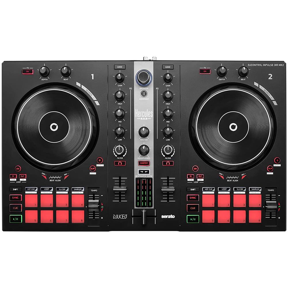 Controller per DJ Inpulse 300 MK2 2 Banchi con 16 Pad e Scheda Audio Integrata Colore Nero - Foto 1