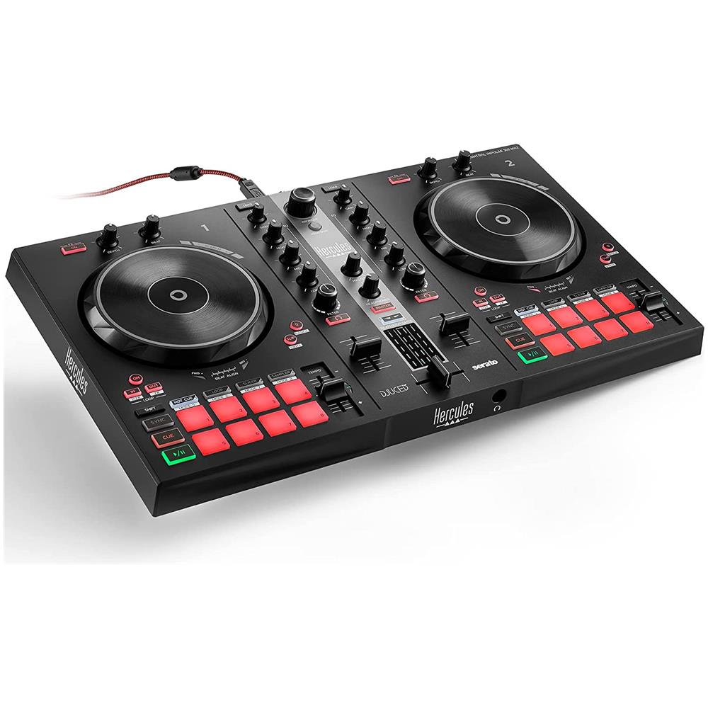 Controller per DJ Inpulse 300 MK2 2 Banchi con 16 Pad e Scheda Audio Integrata Colore Nero - Foto 2