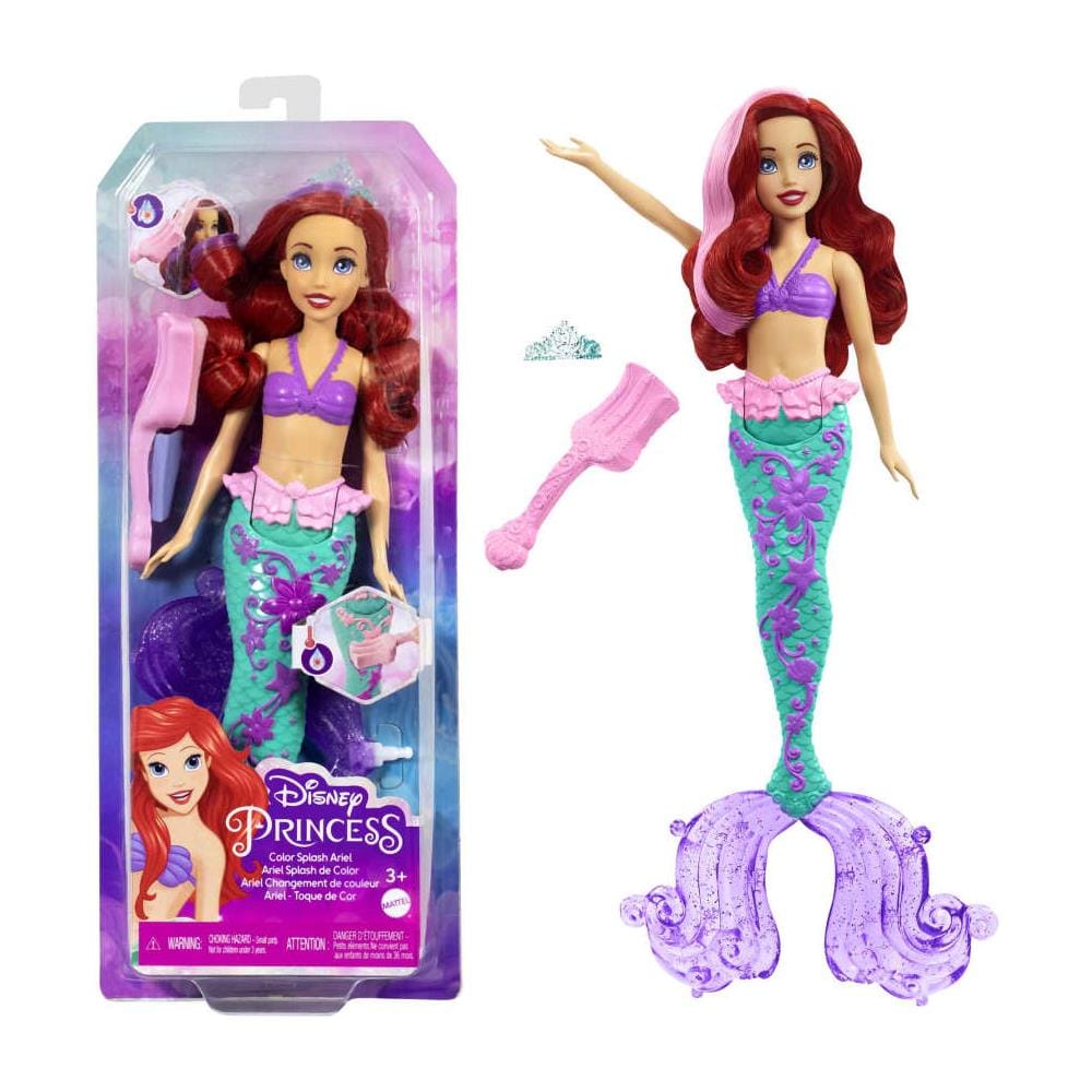 Bambola Mattel Hlw00 Disney Princess Ariel Cambia Colore - Foto 2