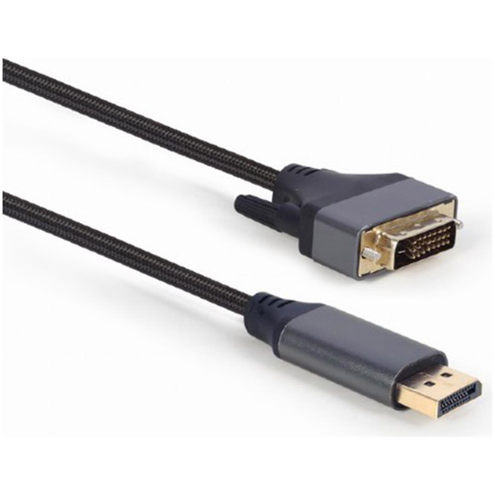 Premium Series Displayport A Dvi 24 + 1 Maschio Maschio 1,8 M Cavo 4k - Foto 1
