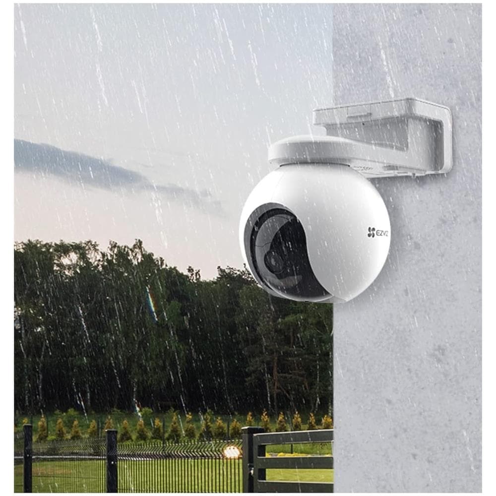 Telecamera Dome HB8 Wi-Fi 4 MP 2K+ Motorizzata 360° Esterno Giorno / Notte Impermeabile - Nero / Bianco - Foto 4