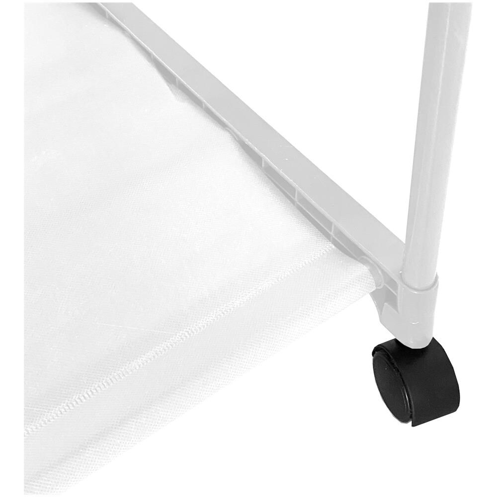 Appendiabiti Donkey Majestic Home 160x55x42 Cm 2 Ripiani, 1 Barra Superiore Bianco - Foto 7