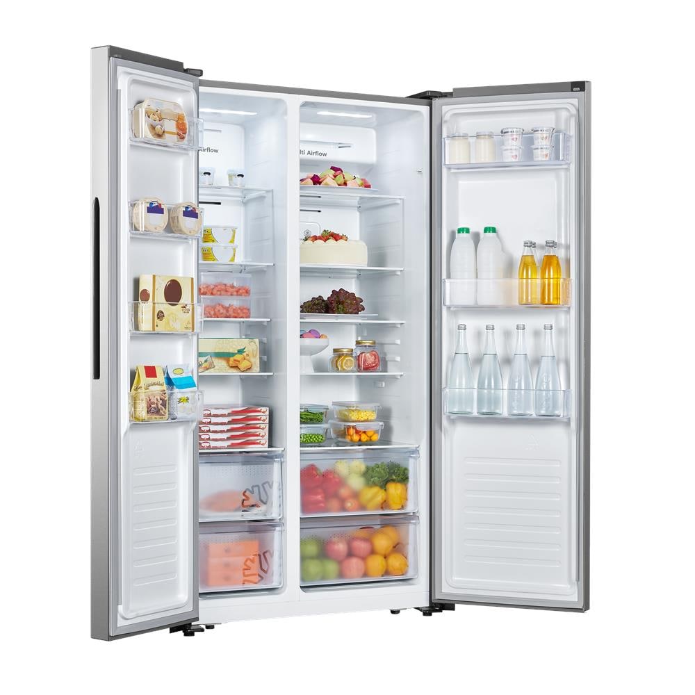 RS677N4BIE frigorifero side-by-side Libera installazione 519 L E Grigio - Foto 9