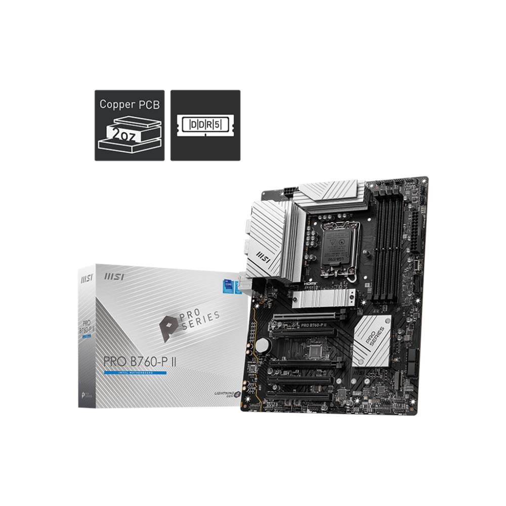 Scheda Madre PRO B760 Socket LGA 1700 Chipset Intel B760 ATX - Foto 2