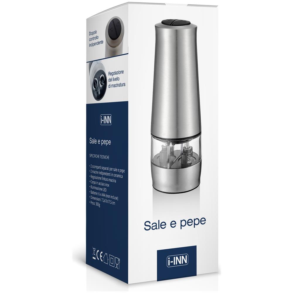 Macina Sale e Pepe NGW-WJL749D in Acciaio Inossidabile Colore Silver - Foto 2