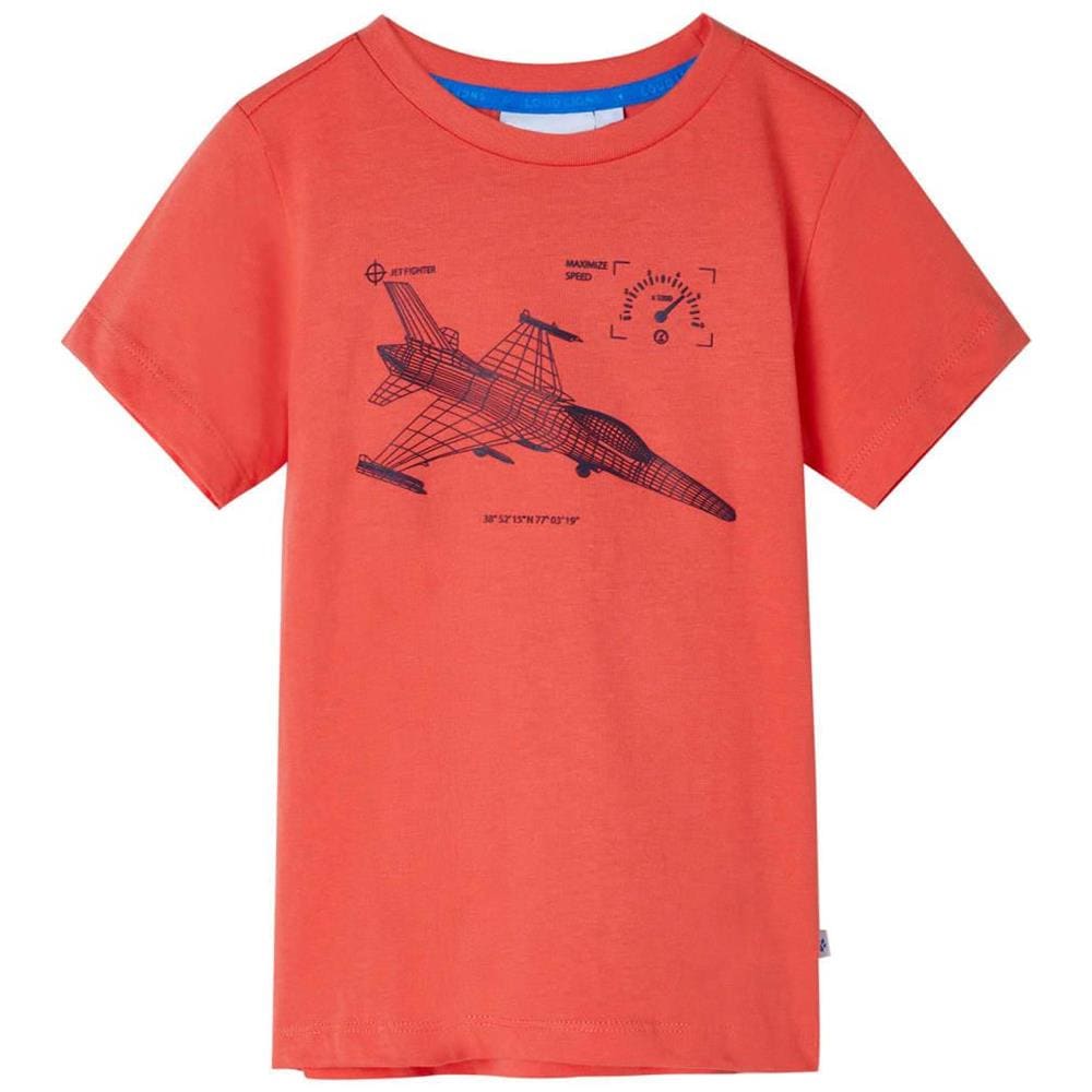 Maglietta per Bambini Rosso Chiaro 104 - Foto 1