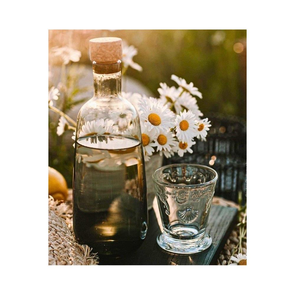 Versailles Glass 240 ml Barocco Vetro Pressato Bicchieri - Foto 1