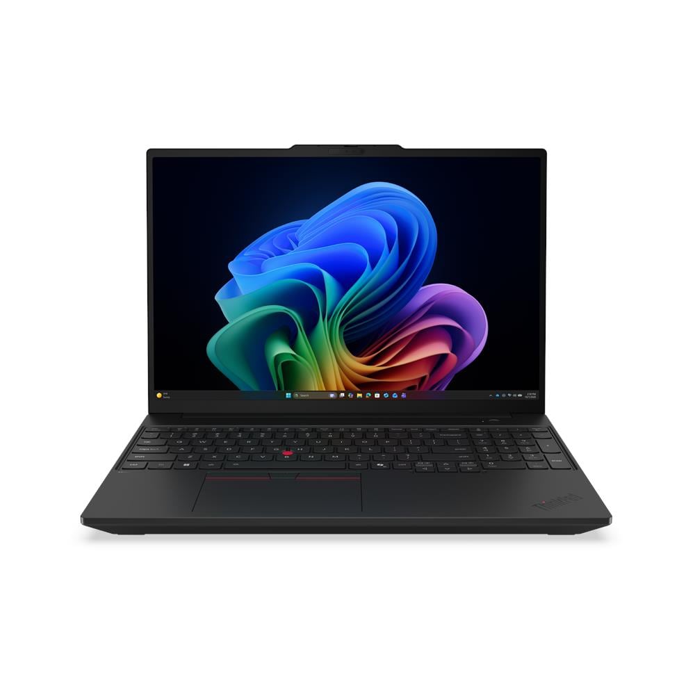 ThinkPad T16 Gen 5 (Intel) Copilot+ PC Intel Core Ultra 7 355 Computer portatile 40,6 cm (16") WUXGA 32 GB LPDDR5x-SDRAM 1 TB SSD Wi-Fi 7 (802.11be) Windows 11 Pro Nero Italiano - Foto 1