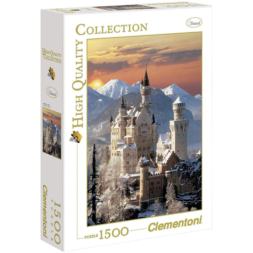 Puzzle Travel Neuschwanstein 1500 pz 84.5 x 60 cm 31925 - Foto 1