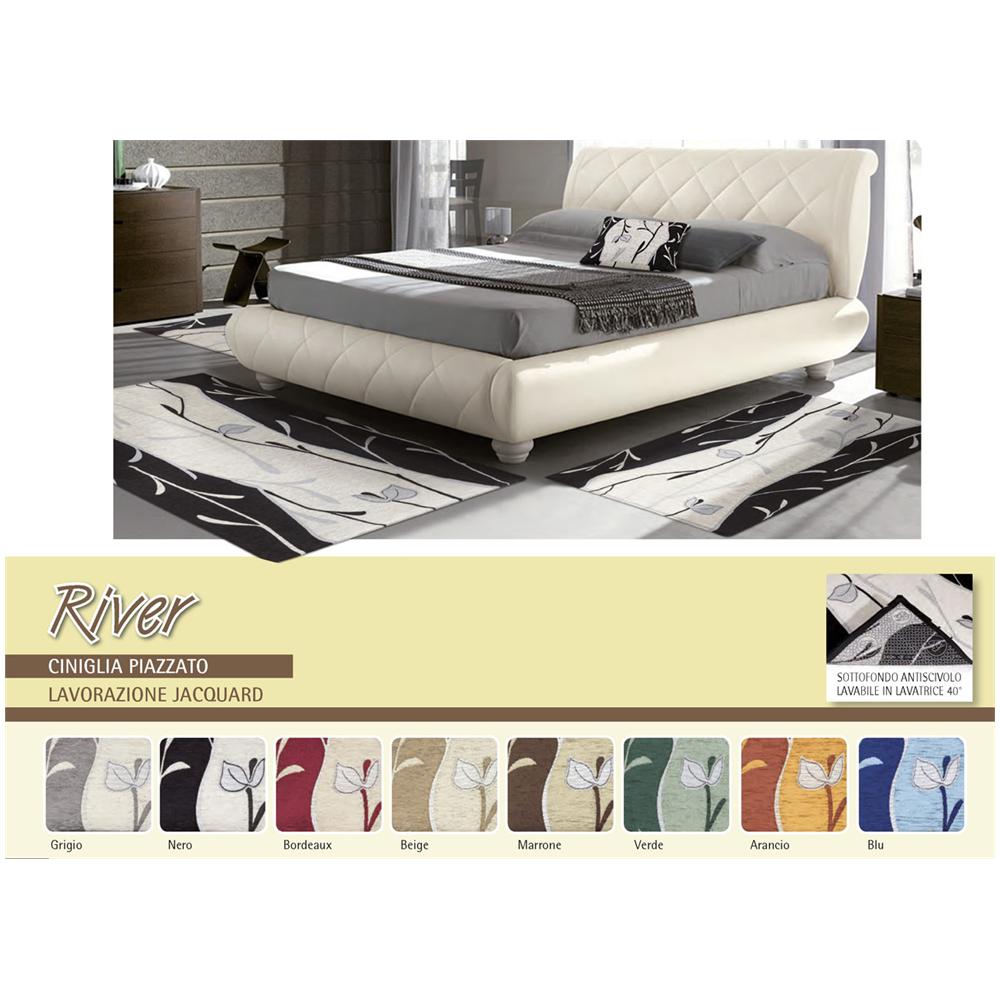 Tappeto Da Salotto E Da Camera Disegno River 65x110-2 Beige - Foto 1