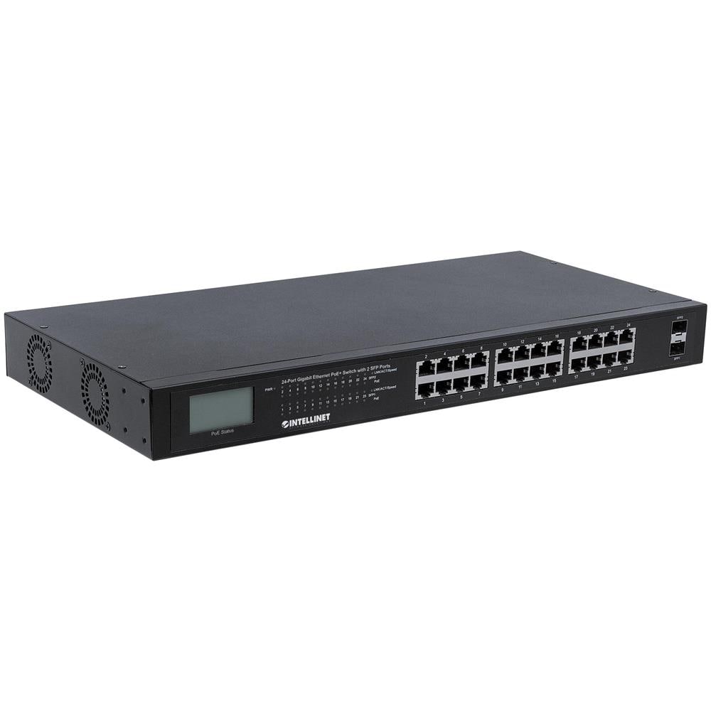I-SWHUB 24GPU - Gigabit Ethernet Switch 24 porte POE+ con 2 porte SFP - Foto 1