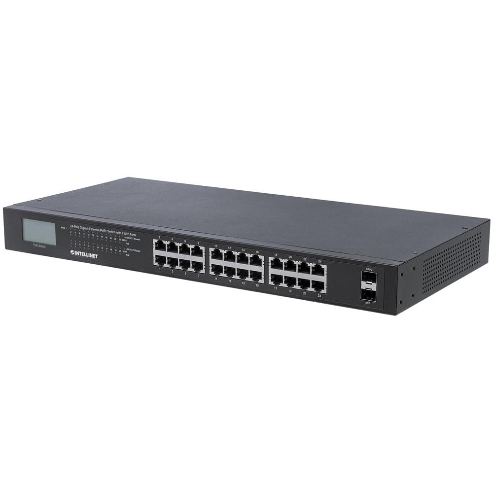 I-SWHUB 24GPU - Gigabit Ethernet Switch 24 porte POE+ con 2 porte SFP - Foto 2