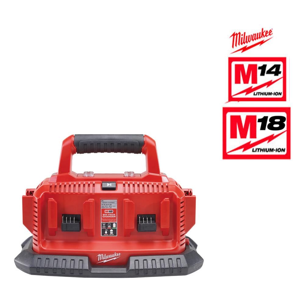 Sequenziale Multibay Caricatore M1418 6 Batterie C Redlithium Li-ion 4.932.430,0860 - Foto 1