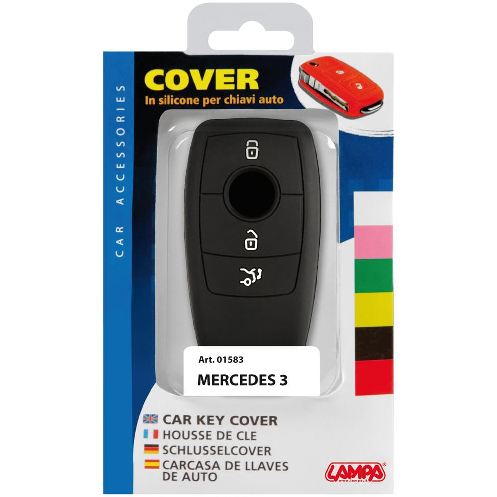 01583 Cover Per Chiavi Auto Confsingola Mercedes 3 - Foto 2