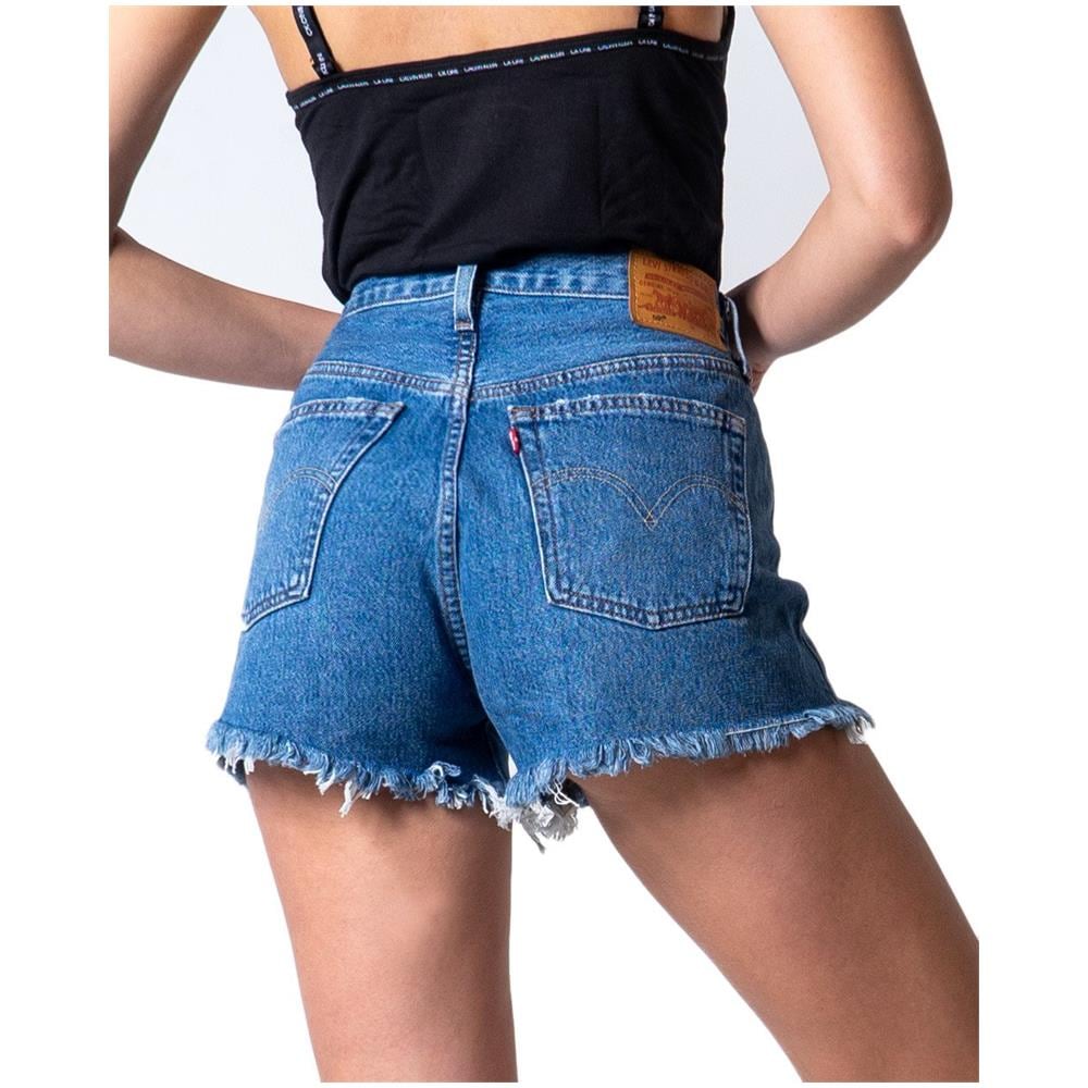 Marchio: Levi`s - Genere: Donna - Tipologia: Shorts - Stcolore: Blu, Taglia: W28 - Foto 3