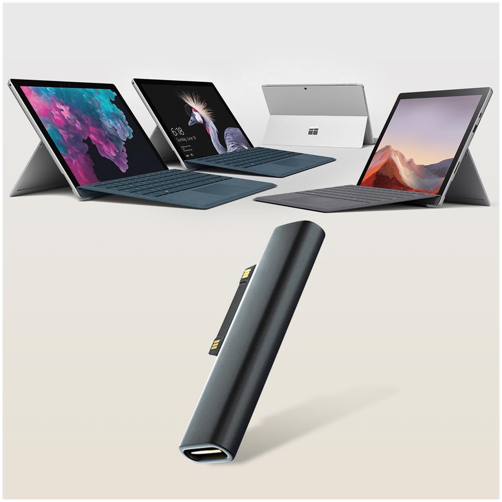Adattatore Femmina Usb-c Al Connettore Microsoft Surface Pro 7/6/5/4 - Foto 5