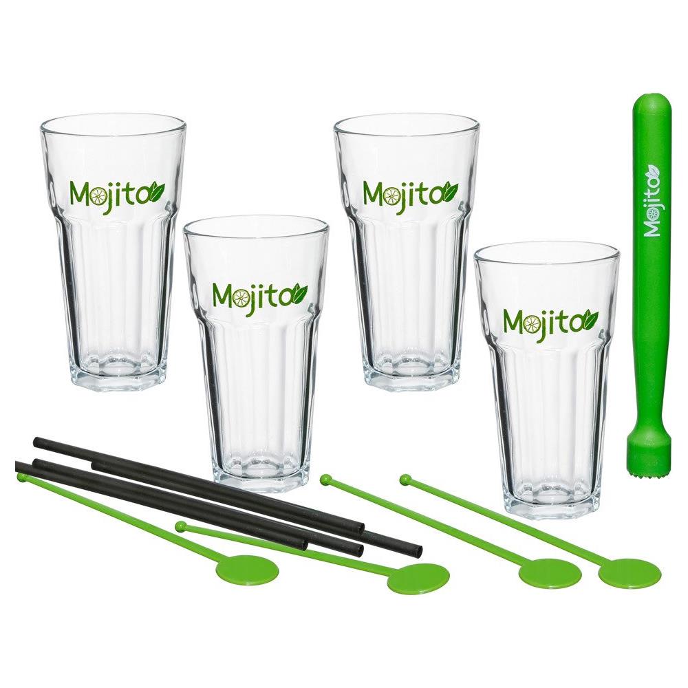 Mojito Bicchieri, Set Di 13 Pezzi, Mohito Drink, Bicchieri Per Bevande Fredde - Foto 2