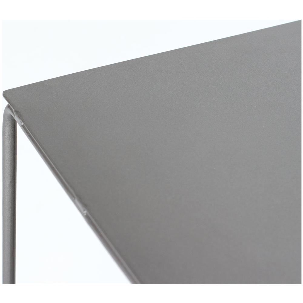 Set De 3 Tavolini In Metallo Colore Nero. - Foto 3