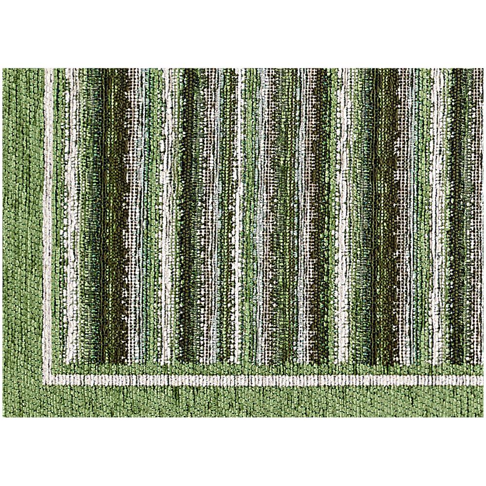 Tappeto Passatoia Cucina Corsia Retro Antiscivolo Disegno Shangai By Suardi 55x190 Verde - Foto 5