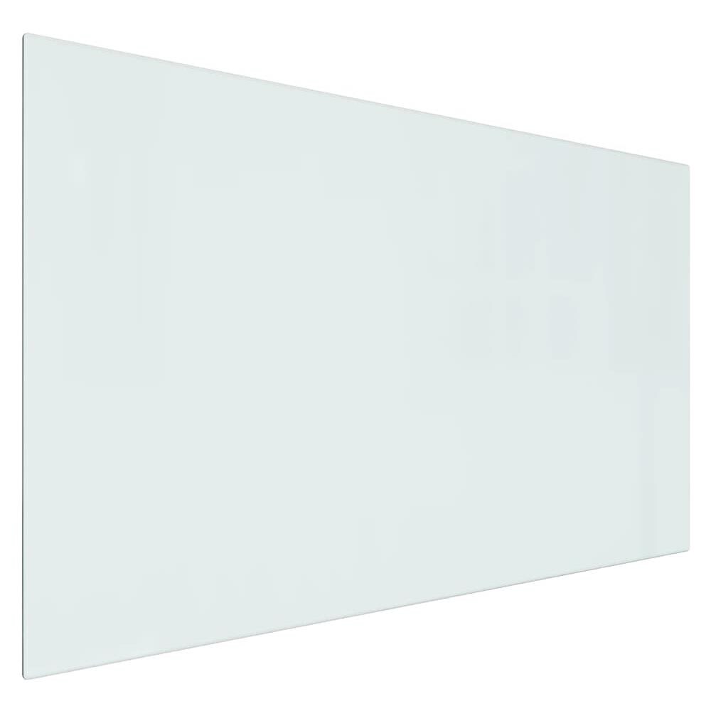 Lastra In Vetro Per Caminetto Rettangolare 100x60 Cm - Foto 2