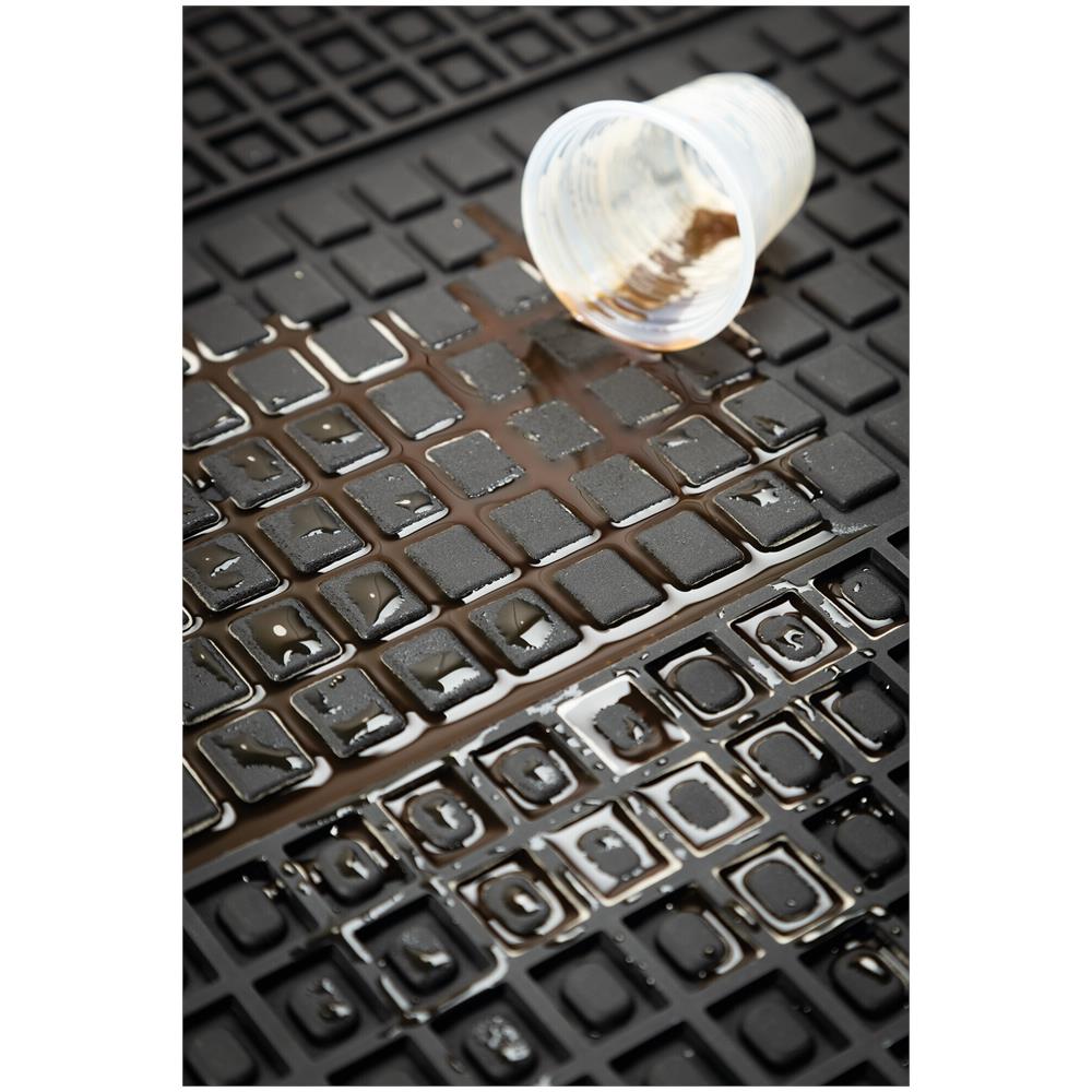 Coppia Tappeti Su Misura In Eco Gomma Per Camion - Compatibile Per Daf 95xf (01/97>09/03) - Daf Cf (07/13>) - Daf Cf65 (01/01>12/14) - Daf Cf75 (01/01>12/14) - Daf Cf85 (04/06>12/14) - Daf Xf 105 (02/04>12/14) - Daf Xf 95 (11/01>12/07) - Foto 3