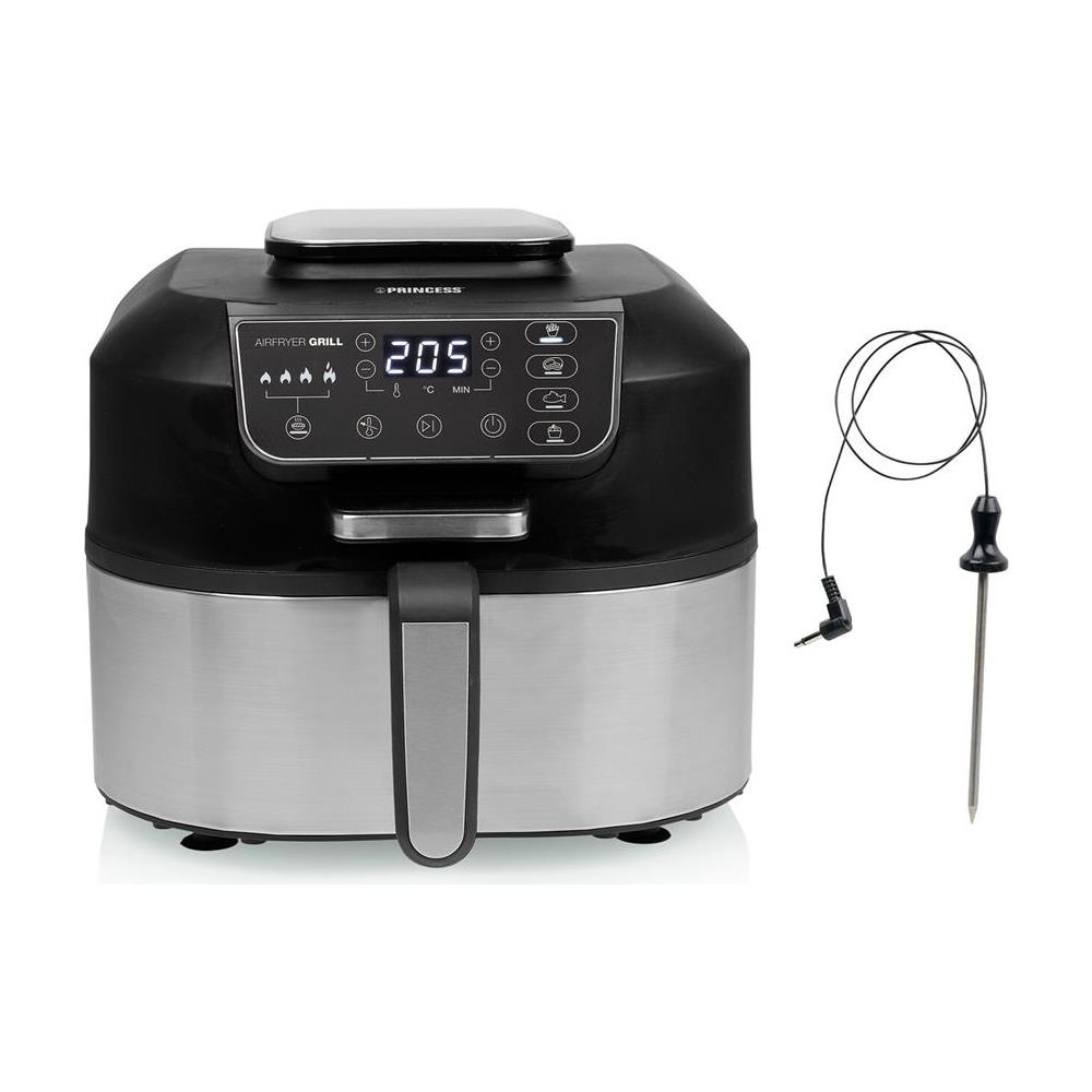 01.182092.01.001 friggitrice Singolo 5,6 L Indipendente 1760 W Friggitrice ad aria calda Nero, Argento - Foto 5