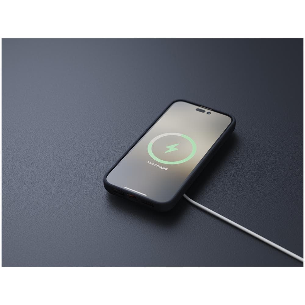 Salmon Leather Magsafe Case - iPhone 14 Pro Max - Black - Foto 27